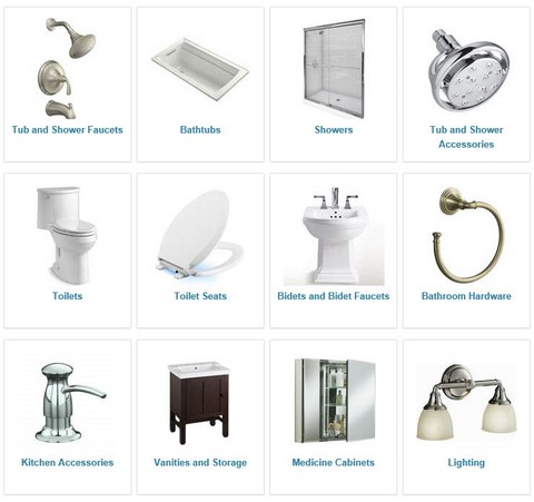 Kohler Bathroom Products